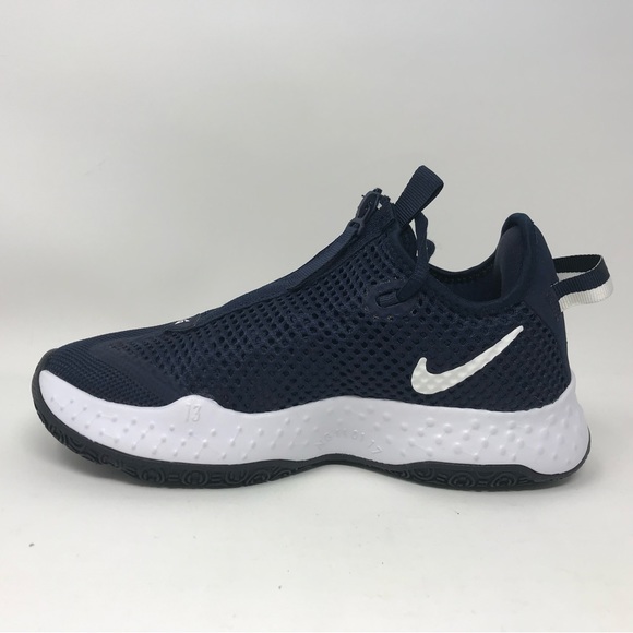 Nike PG Paul George 4 TB Promo Basketball Shoes College Navy White CW4134-400 - Picture 3 of 11
